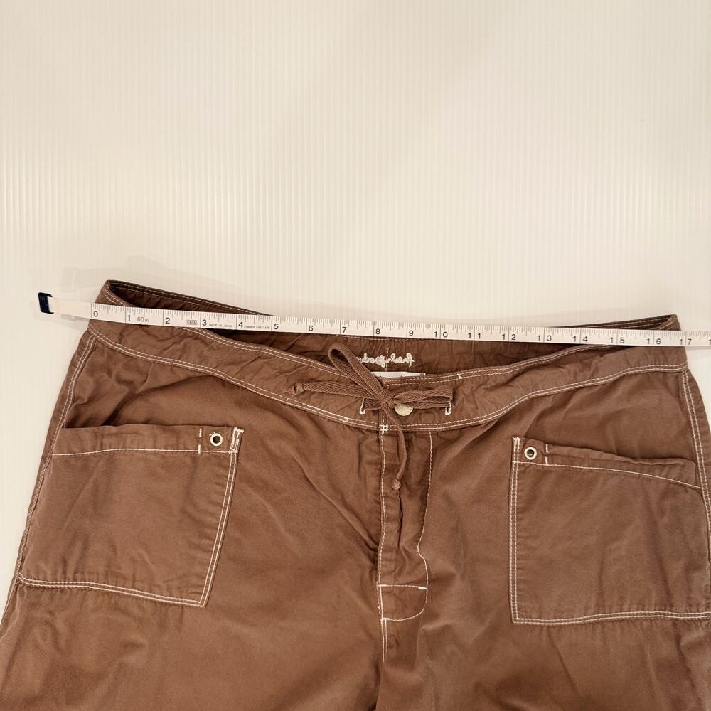 Fresh Produce Capri Pants Brown Cotton Women’s XL Coastal Casual Resort Natural - Picture 7 of 16